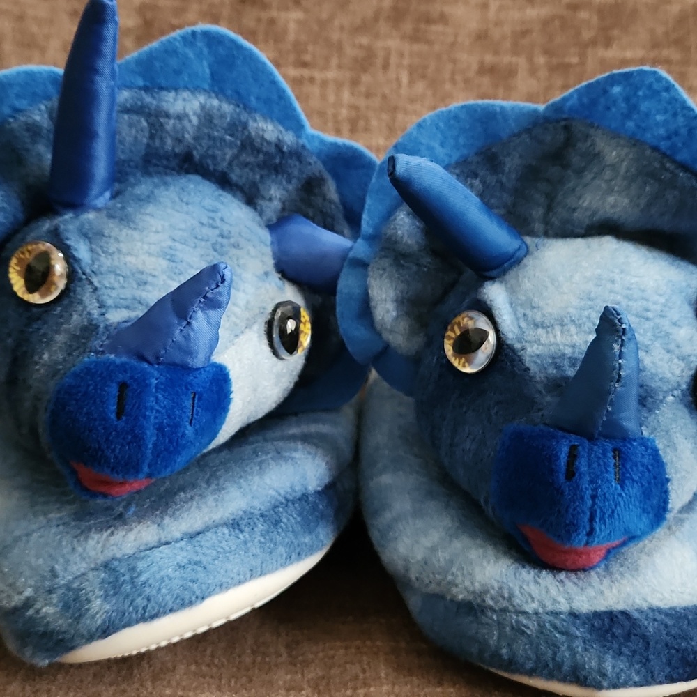 Build-a-Bear dinosaur slippers